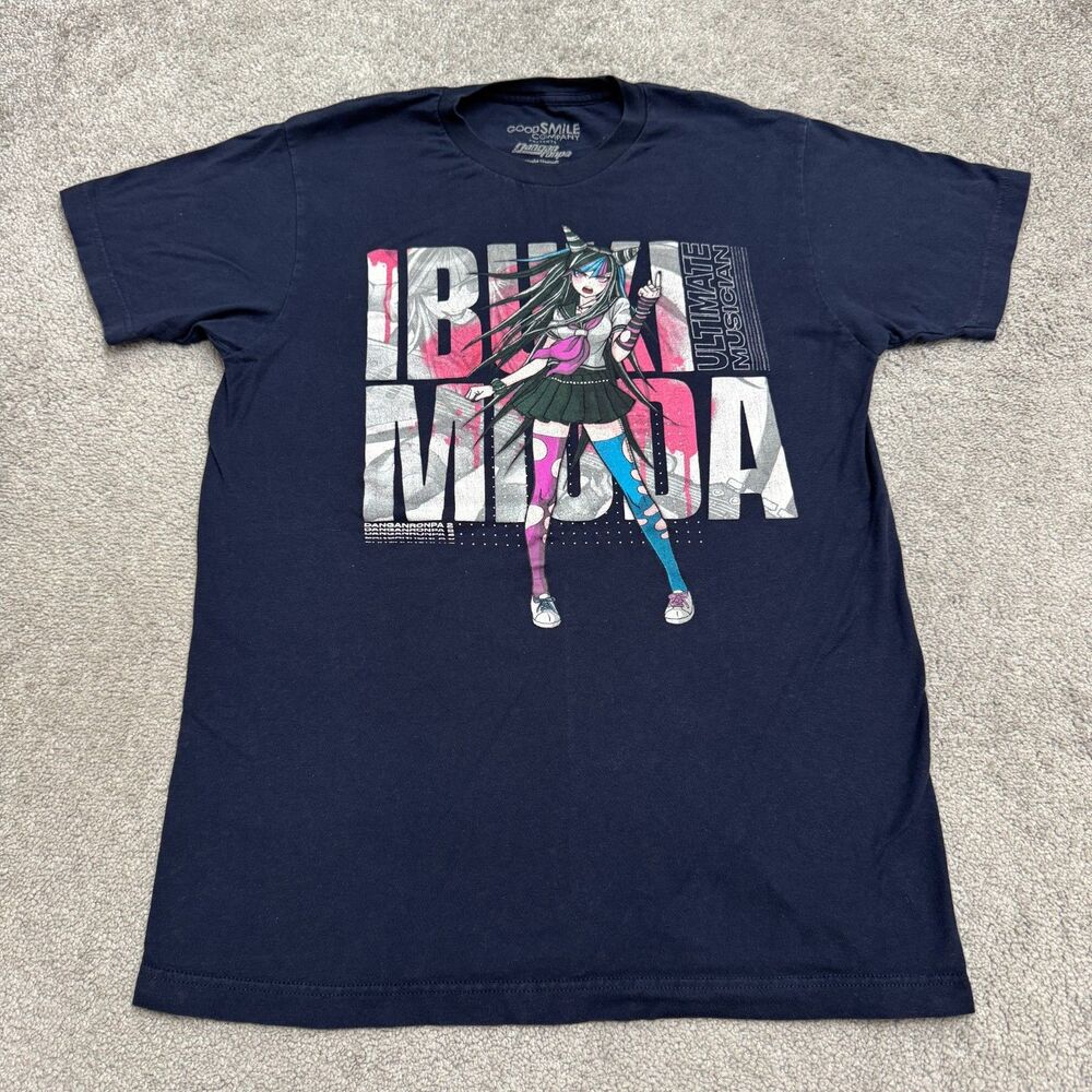 Good Smile Company Danganronpa 2 Ibuki Mioda Graphic T-Shirt M Anime Navy Tee